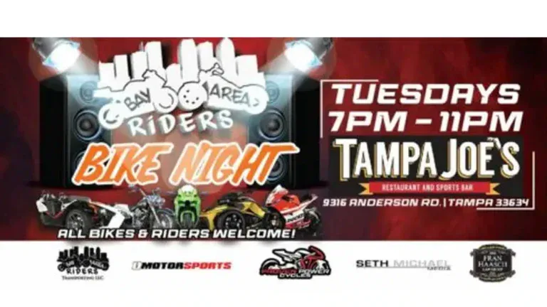 Bay Area Riders Bike Night car show in Tampa, FL