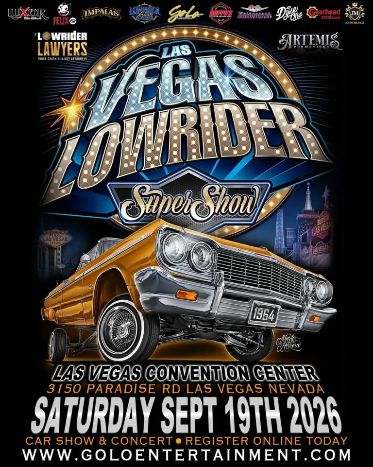 Las Vegas Lowrider SuperShow car show in Las Vegas, NV