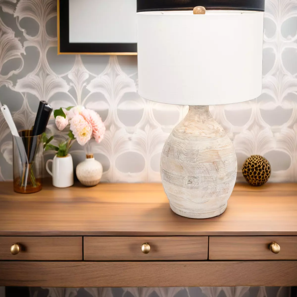 Rustic Table Lamp