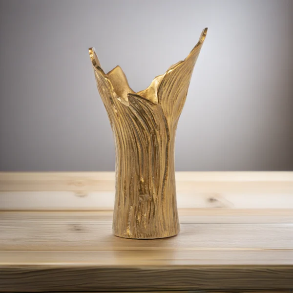 Tree Vase Gold