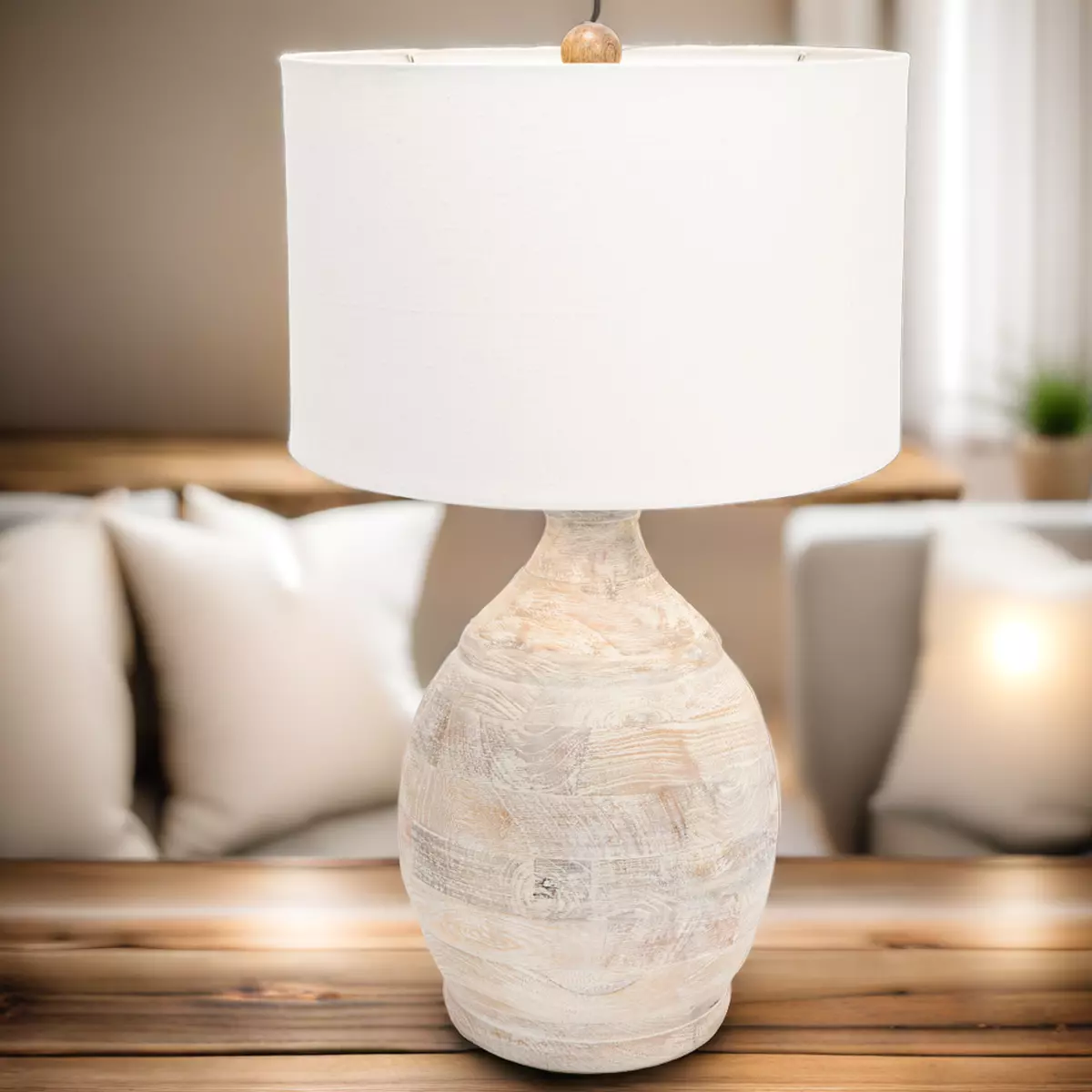 Rustic Table Lamp