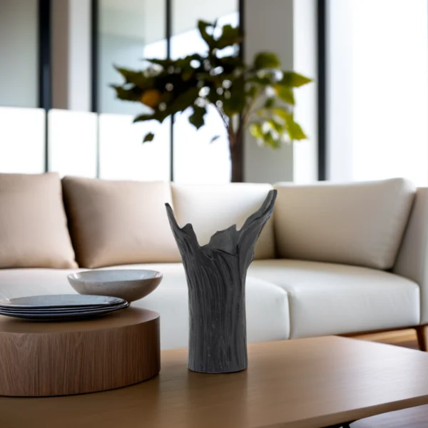 Tree Vase Black