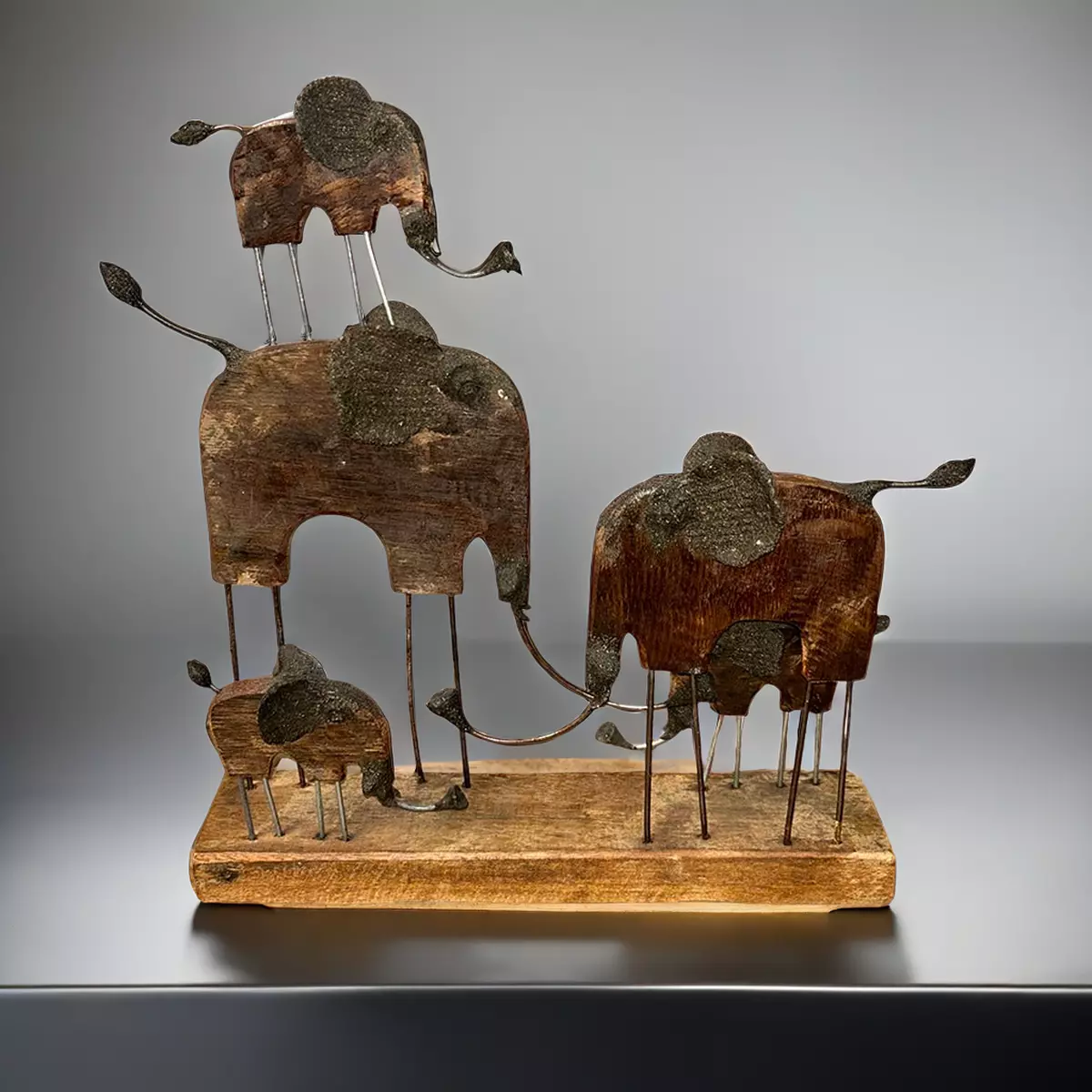 Elephant Sculpture Hand Crafted