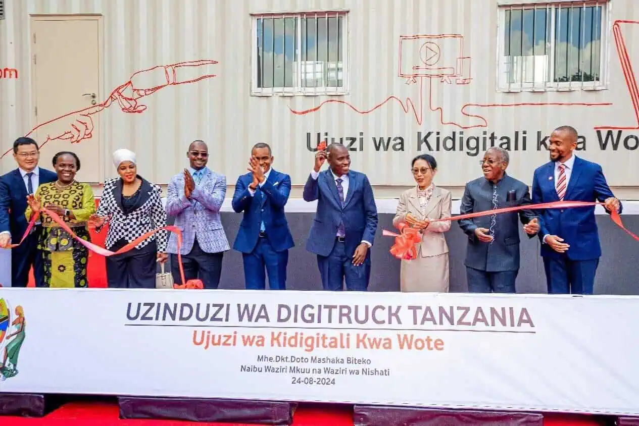 DigiTruck launch officiated by Hon. Dr. Doto Mashaka Biteko, Deputy Prime Minister of the United Republic of Tanzania