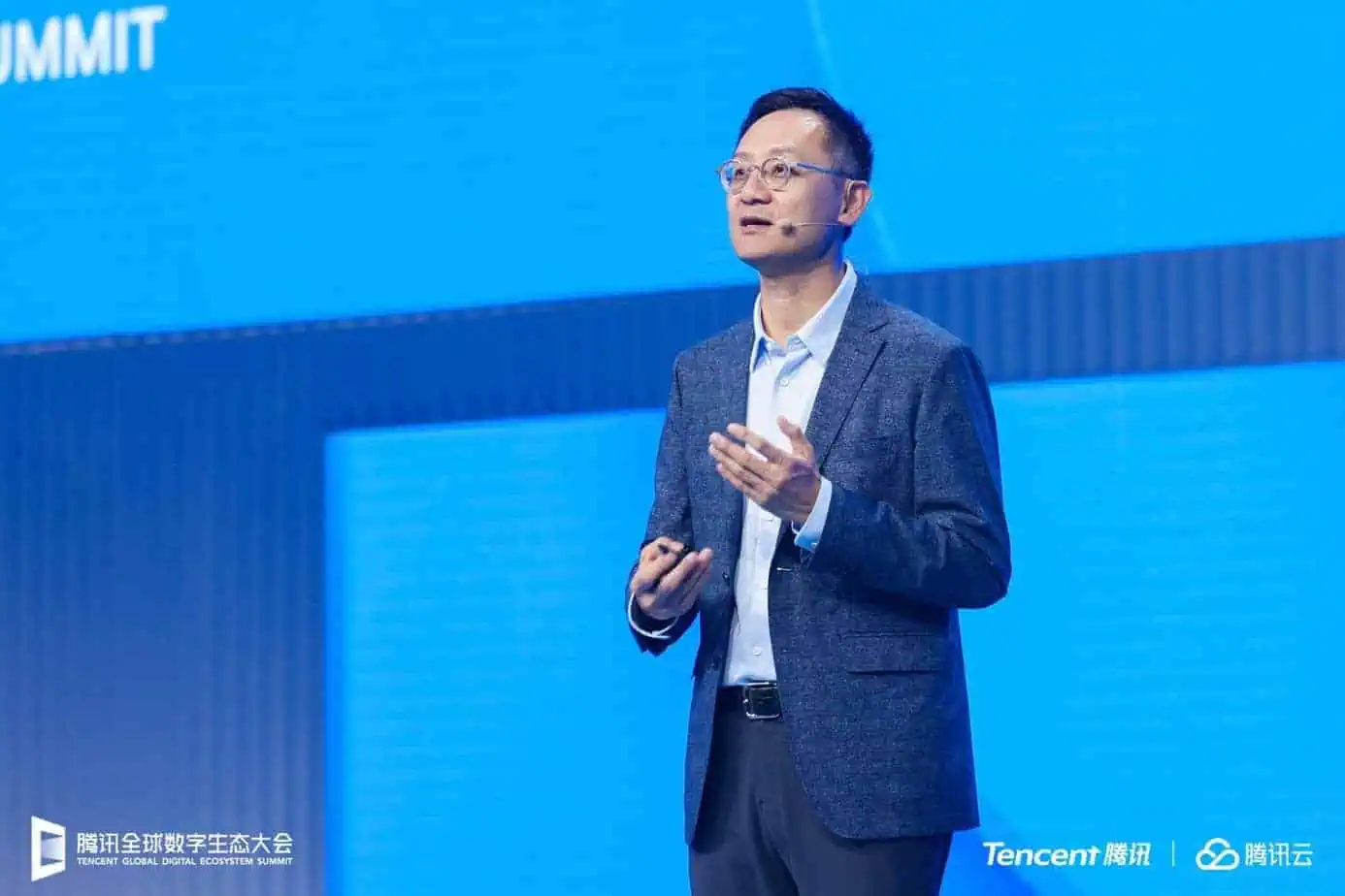 Dowson Tong, Senior Executive Vice President of Tencent and CEO of the Cloud and Smart Industries Group (CSIG), highlighted the strong drive for new growth among enterprises.