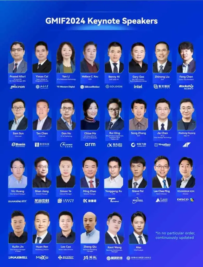 Third GMIF2024 Innovation Summit (Global Memory Innovation Forum)