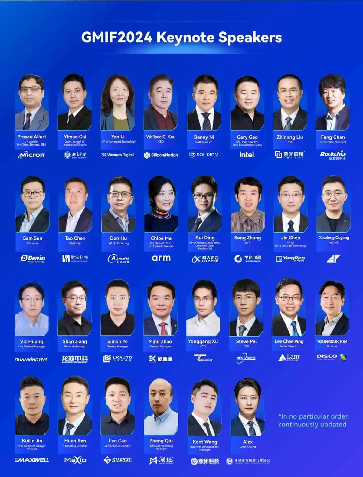 Third GMIF2024 Innovation Summit (Global Memory Innovation Forum)