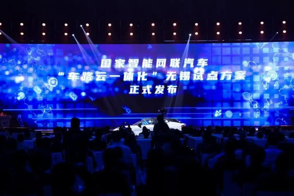 Wuxi unveils a national pilot project in intelligent connected vehicles
