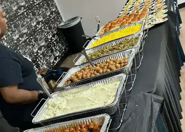 catering 1 min