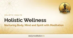 Read more about the article Holistic Wellness: Nurturing Body, Mind and Spirit with Meditation