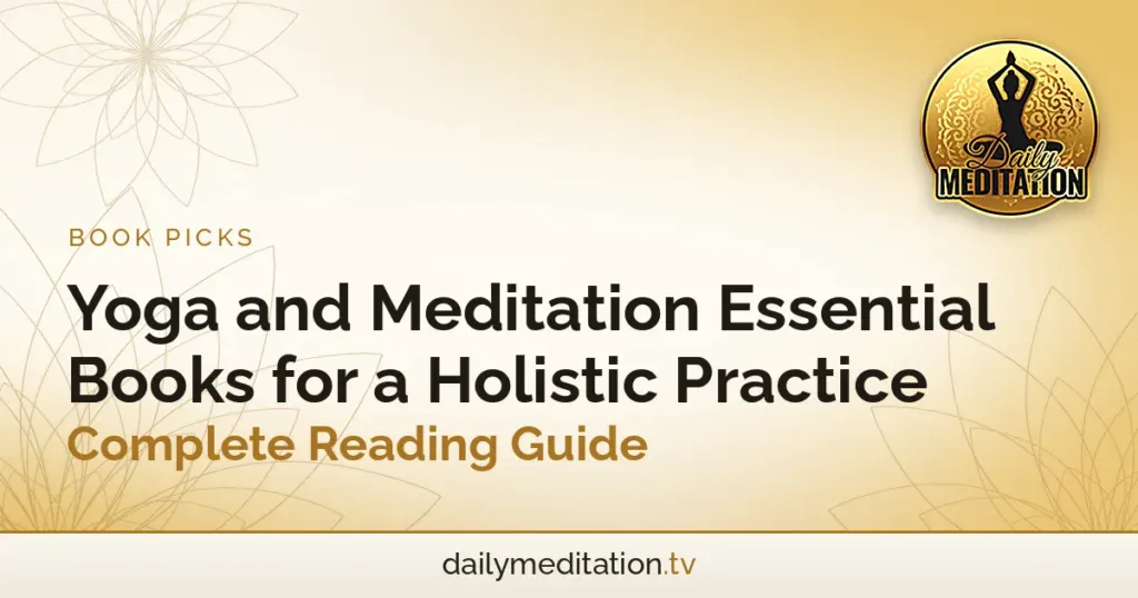 Yoga and Meditation Essential Books for a Holistic Practice - Complete Reading Guide