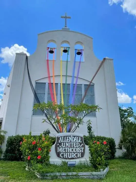 St. Petersburg, Allendale United Methodist Church, Florida, USA