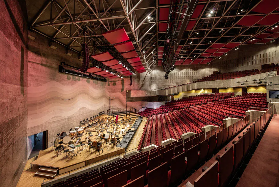 Regensburg, Audimax der Universität Regensburg, Germany