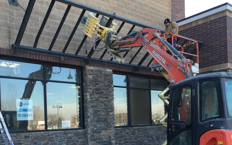 Exterior Selective Demolition