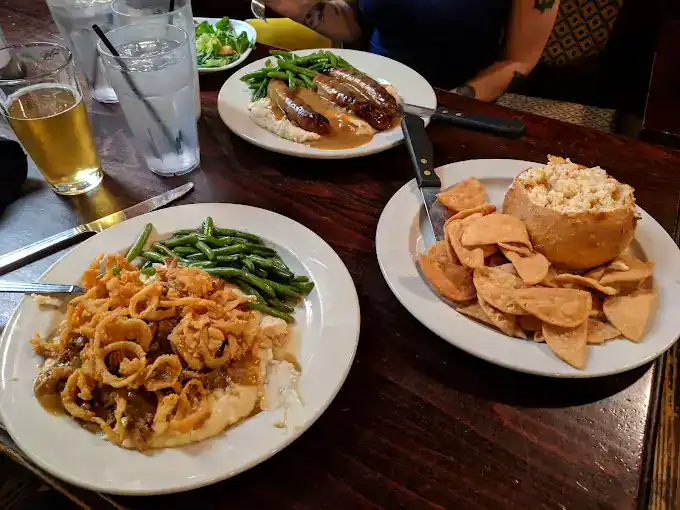 Traditional Irish dishes served at Dublin Square restaurant in Lansing.