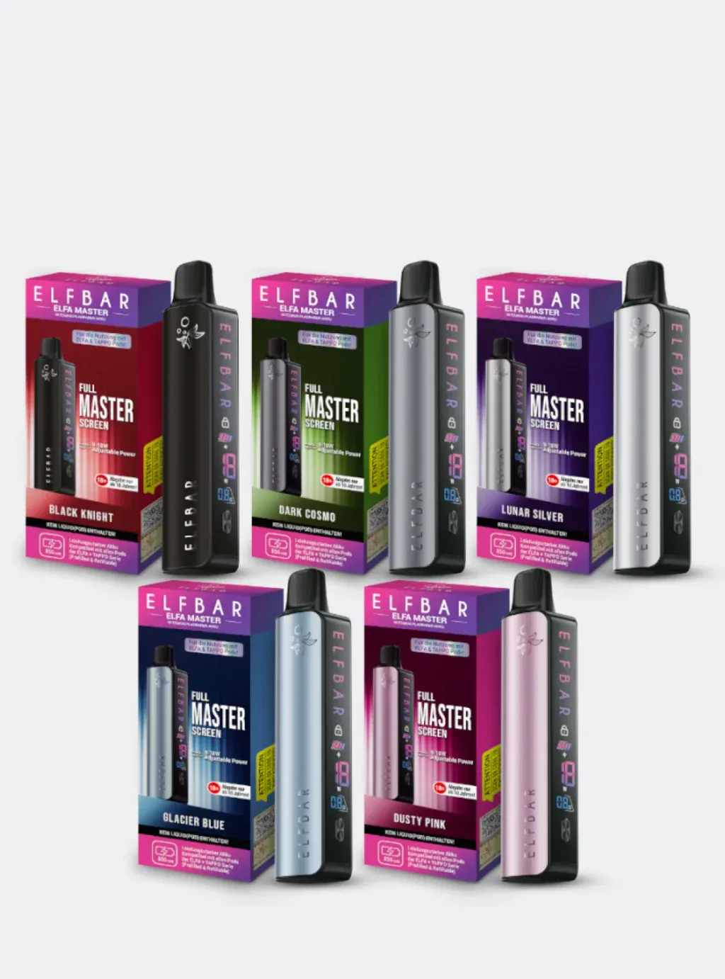 elfbar master pink ELFA | 850 mAh & Display | ab 10,99 € elfa master Elf Bar 600 vom clr:Purple Strength:20 mg/ml