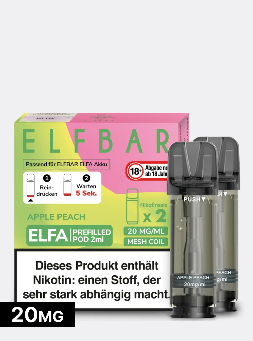 elfbar pods funktioniert nicht Apple Peach 20mg kaufen | ab 6,99 € Bar einschalten Elf bar 600 bought elfbar pod Colour/Flavours:Pink Edition