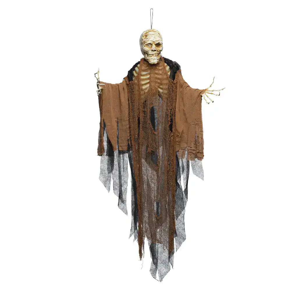 Hangdecoratie Creepy mummy (160 cm) - Afbeelding 3