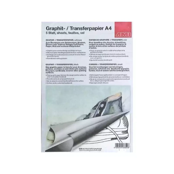 ami graphite paper grey, a4 5 sheets