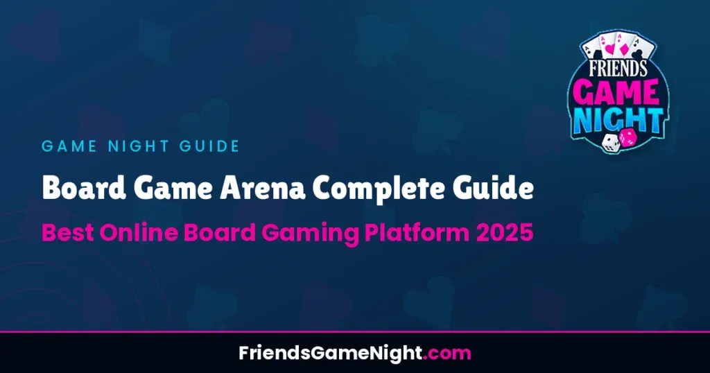 Board Game Arena Complete Guide - Best Online Board Gaming Platform 2025