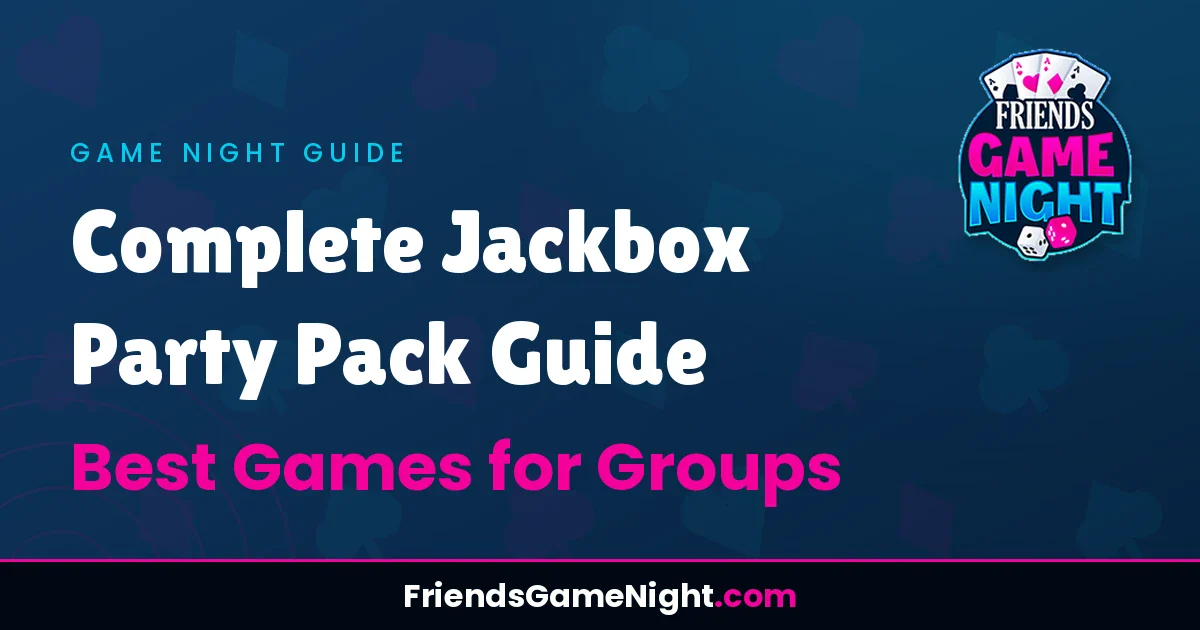 Read more about the article Complete Jackbox Party Pack Guide – Best Games for Groups