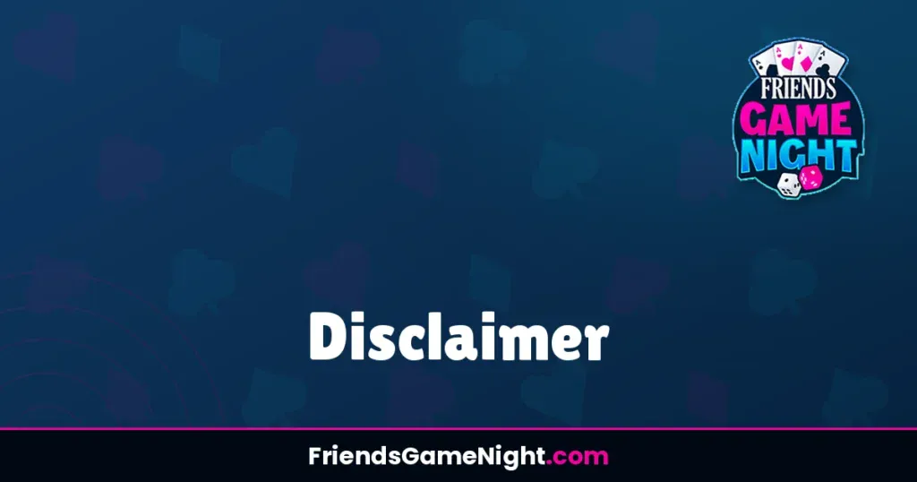 Disclaimer