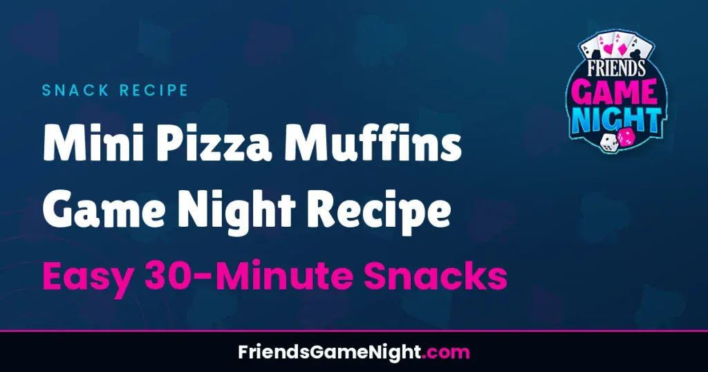 Mini Pizza Muffins Game Night Recipe - Easy 30-Minute Snacks
