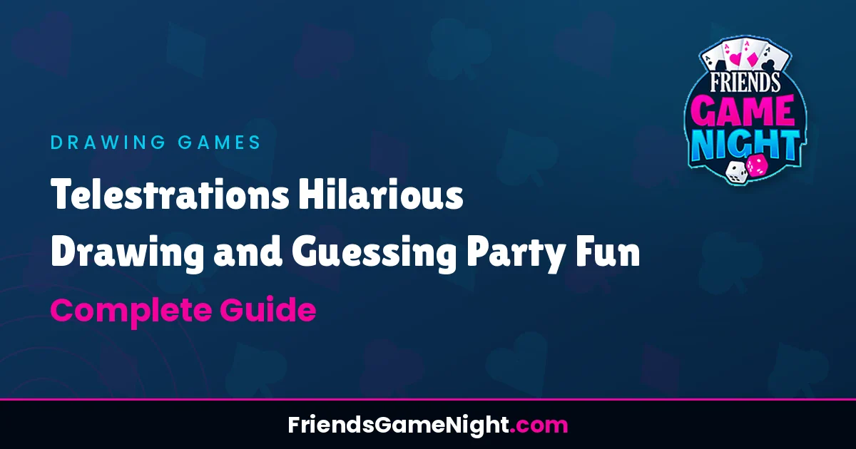 Read more about the article Telestrations Hilarious Drawing and Guessing Party Fun – Complete Guide
