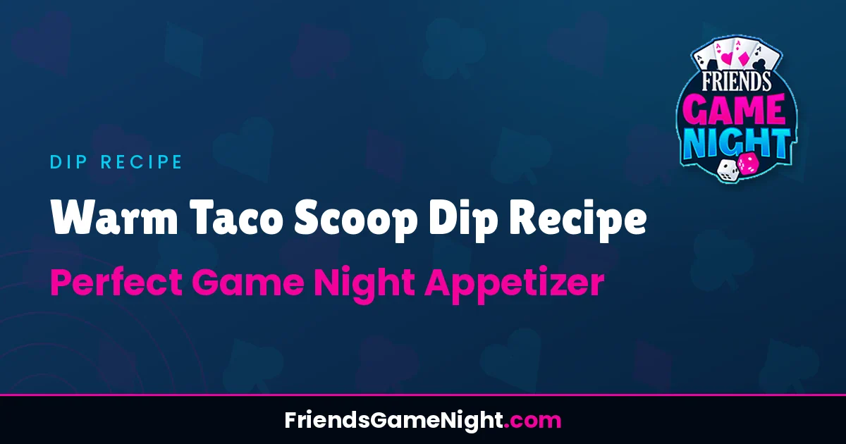 Read more about the article Warm Taco Scoop Dip Recipe – Perfect Game Night Appetizer