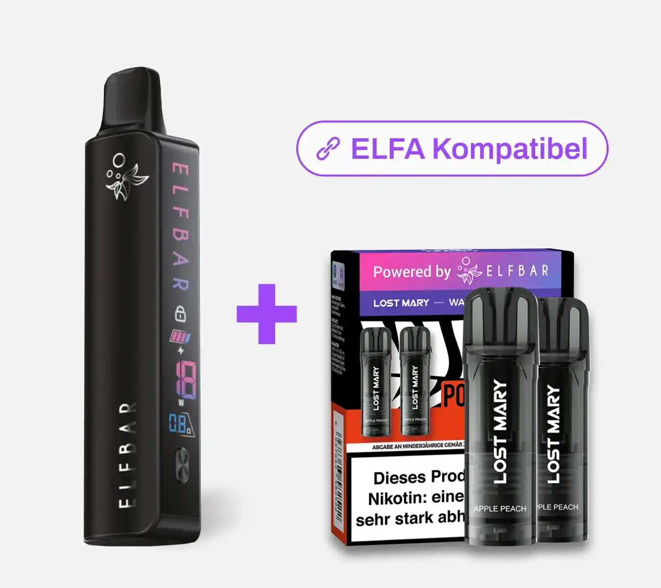 ELFBAR Master + Wavi Pods 20mg Set- glimp