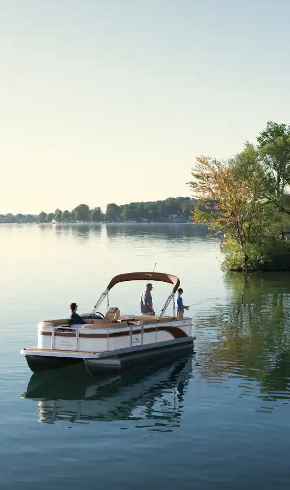 Enjoy family fun with boat rentals at Hall's Sport Center on scenic lakes. Perfect for outdoor recreation and water activities.