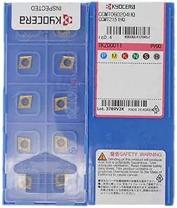 Kyocera 100% Original  Turning Insert CCMT060204-HQ PV90  10pcs
