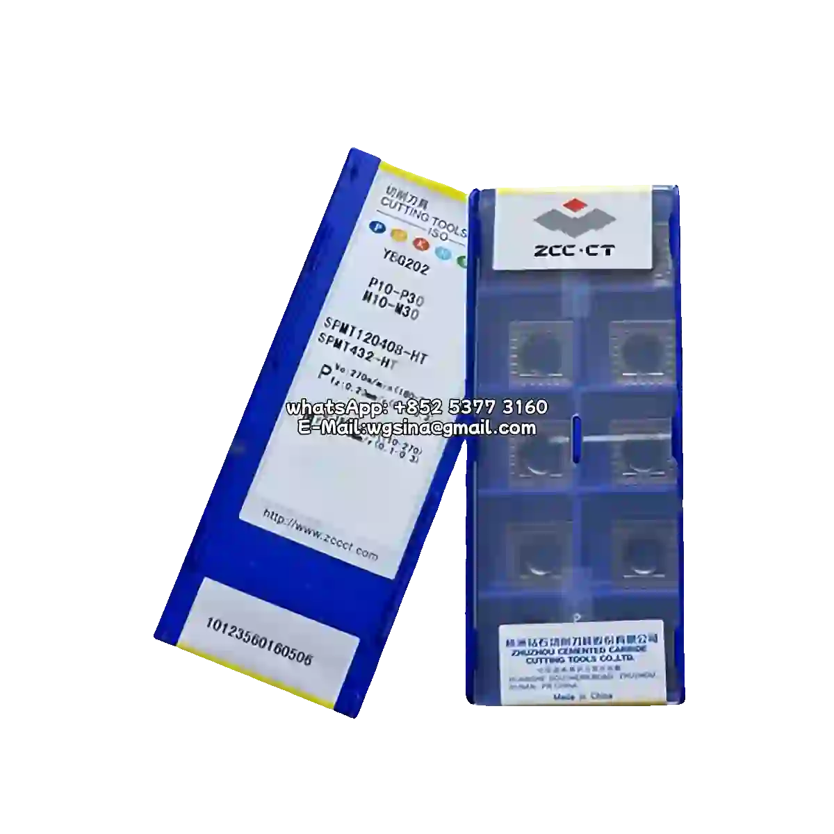 Zcc 100% Original SPMT120408-HT YBG202/SPMT 10PCS