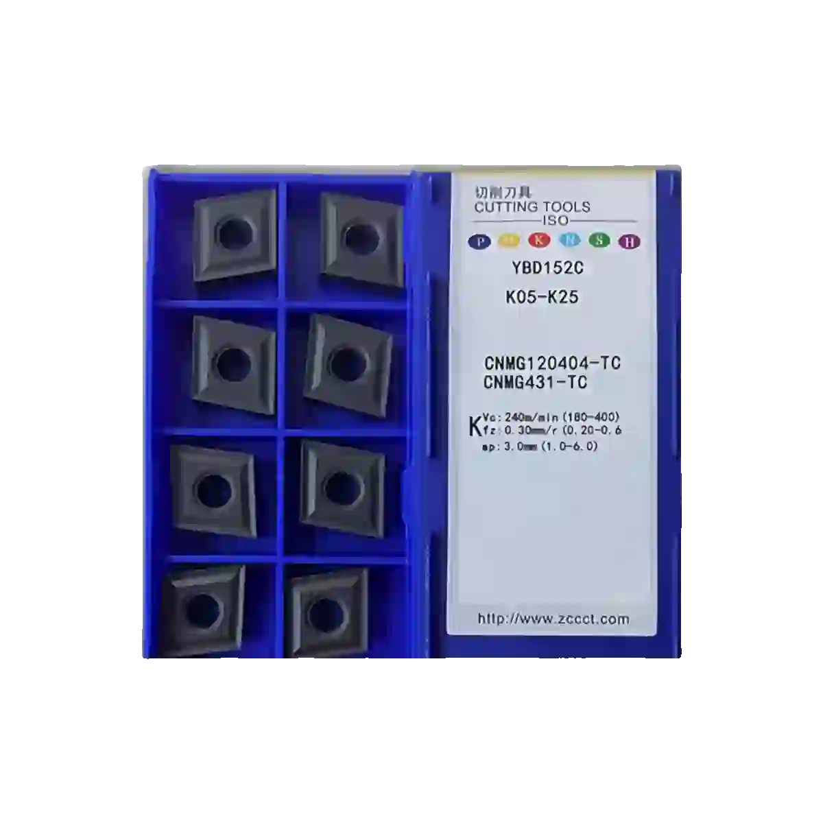 Zcc 100% Original CNMG120404-TC YBD152C/CNMG 10PCS