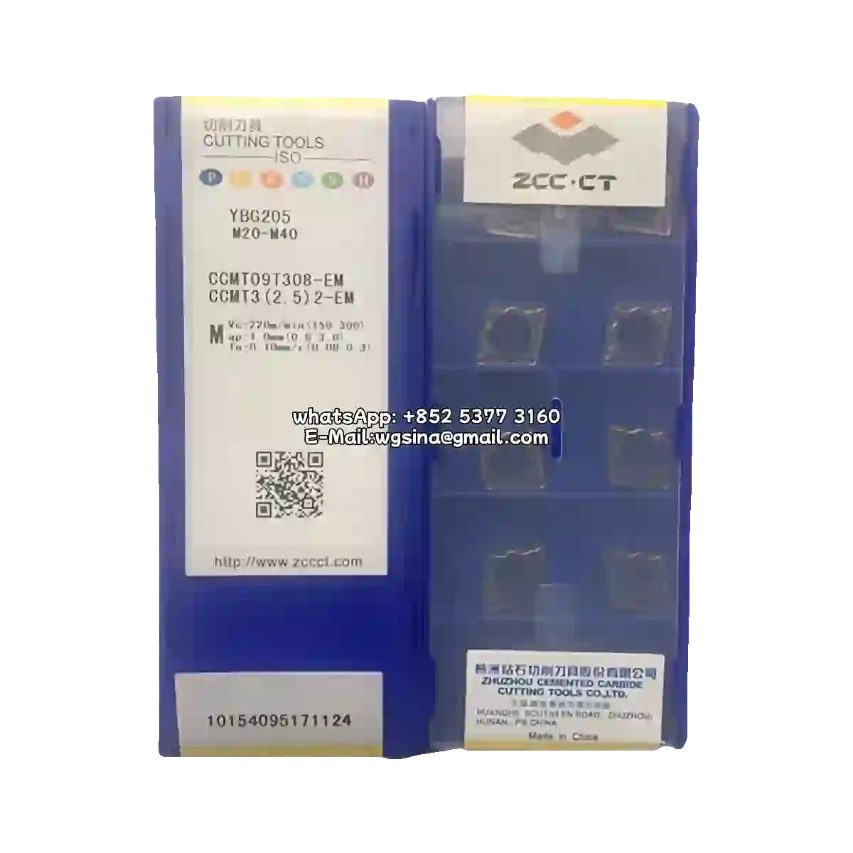 Zcc 100% Original CCMT09T308-EM YBG205/CCMT 10PCS