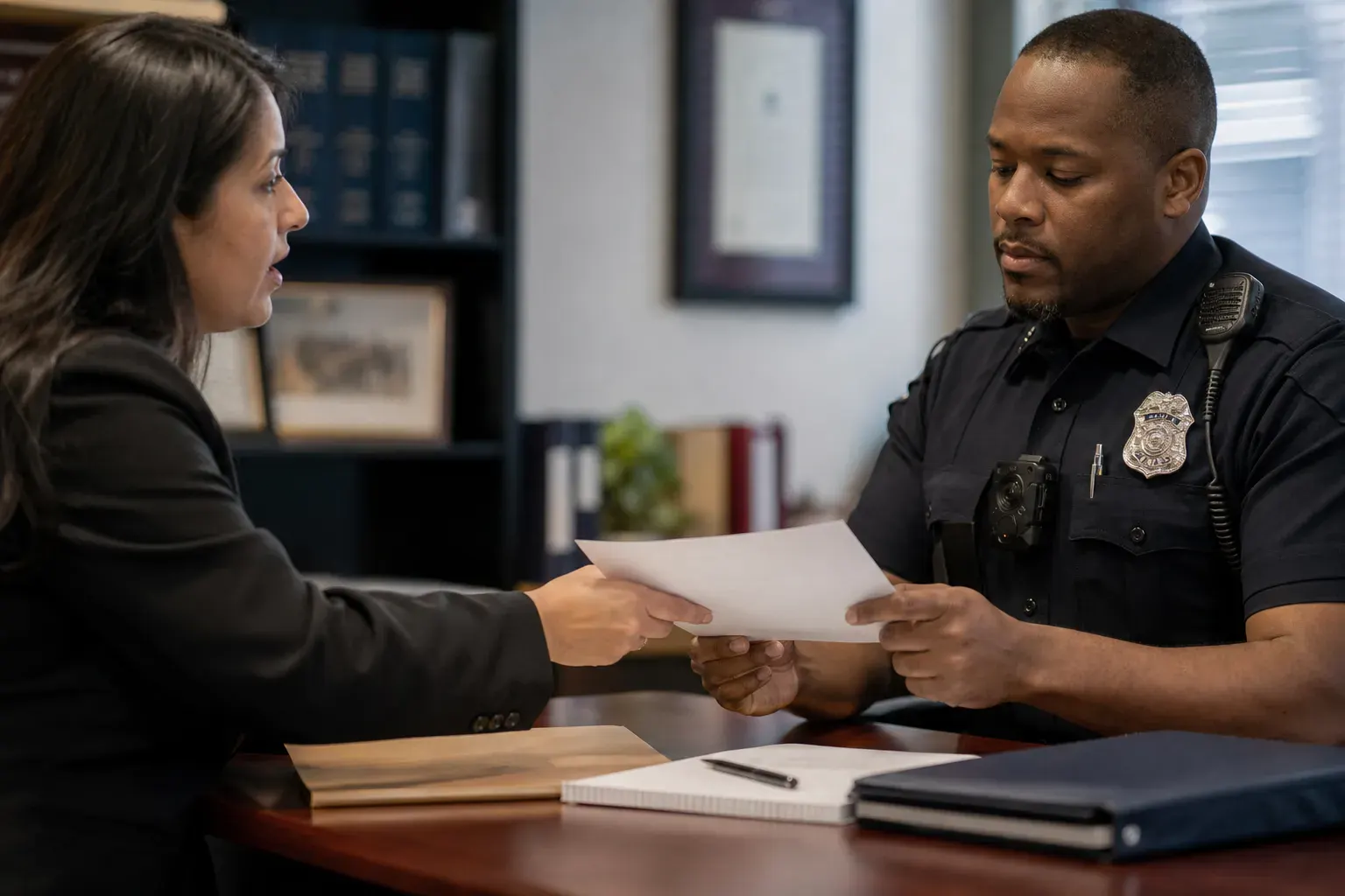 Police misconduct reporting step 2