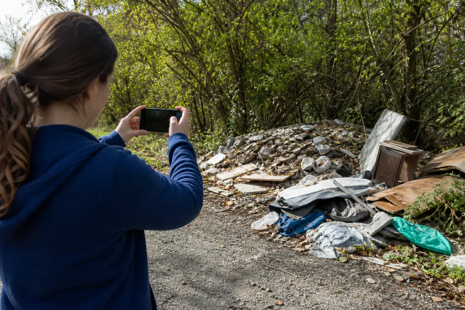 Illegal dumping reporting step 2