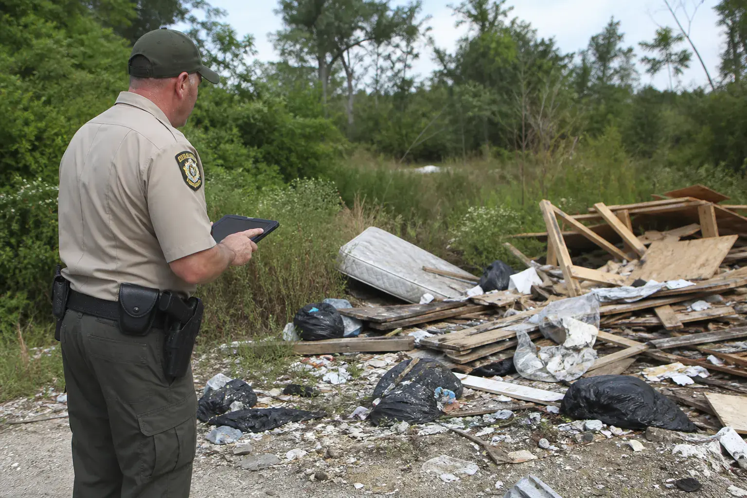 Illegal dumping reporting step 3