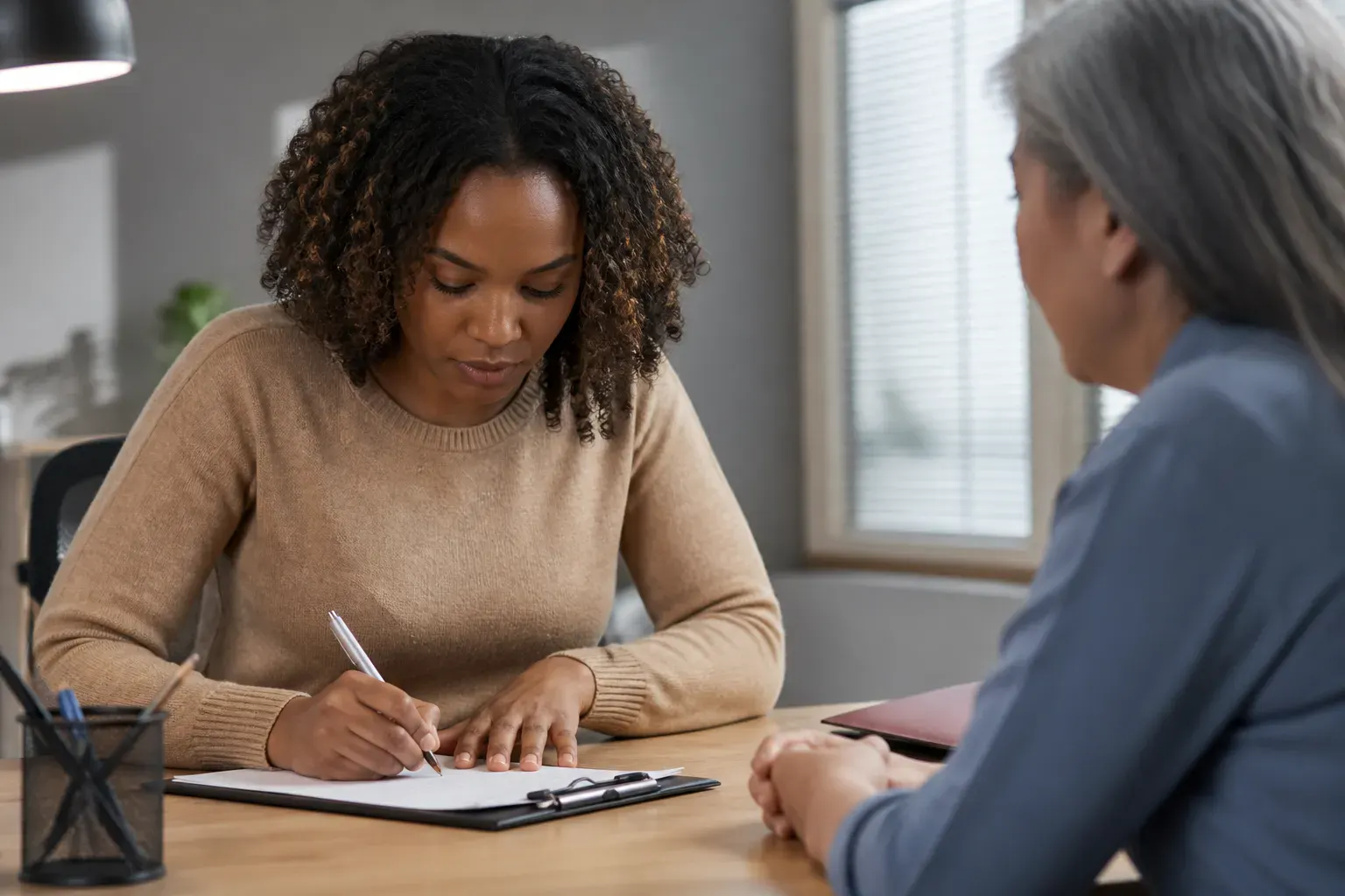 EEOC investigator conducting dual-filing state FEPA jurisdictional assessment