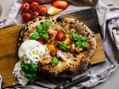 Perfekte Pizza Caprese