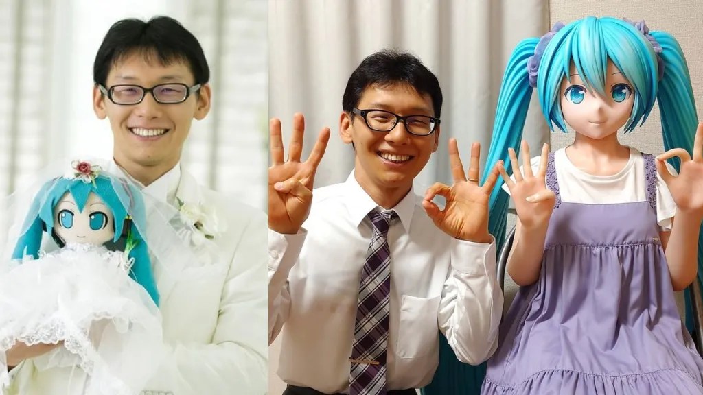Ceremonia de boda virtual entre Akihiko Kondo y el holograma de Hatsune Miku en 2018