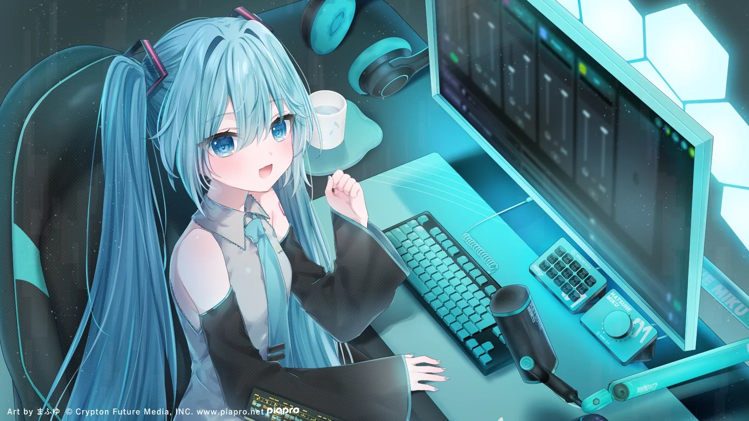 hatsune miku pc gamer