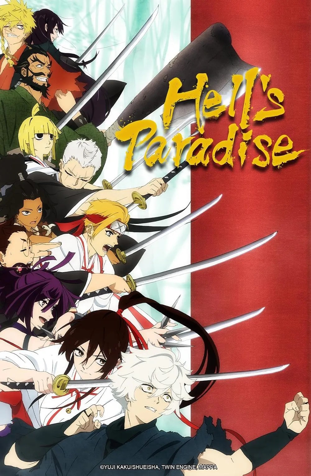 Hell's Paradise: Jigokuraku temporada 1 con Gabimaru y Sagiri