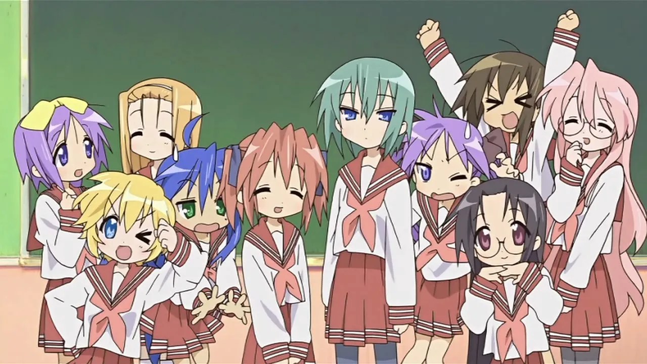 Protagonistas de Lucky Star