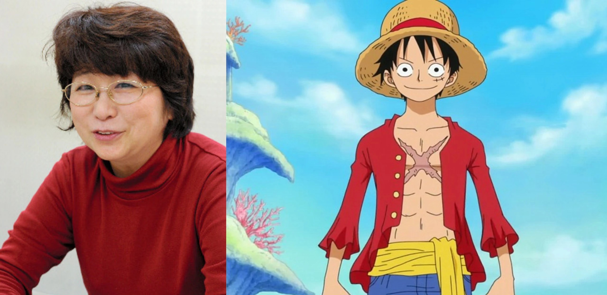 Mayumi Tanaka, voz de Luffy en One Piece, durante sesión de grabación