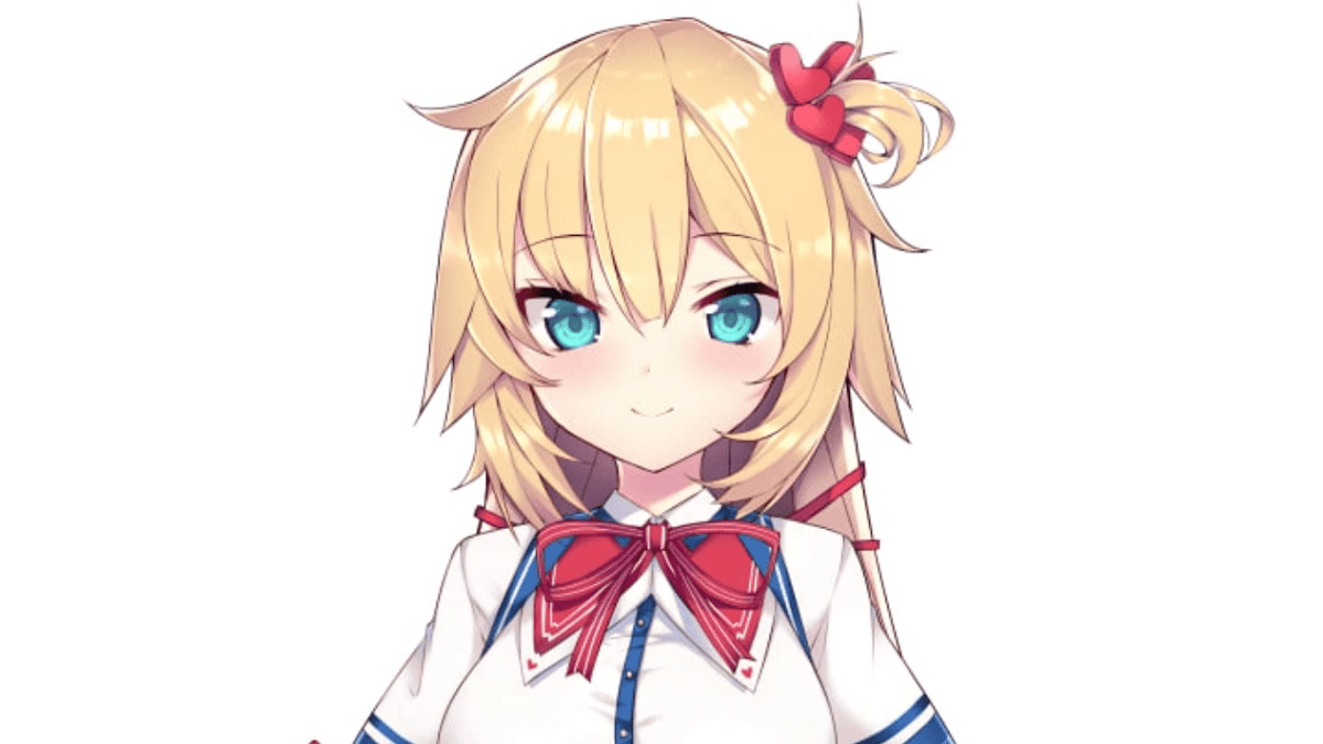 Imagen de Akai Haato en un live