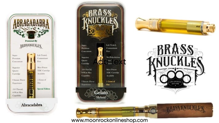 Brass Knuckles vape cartridges - Lab-tested premium cannabis oil cartridges
