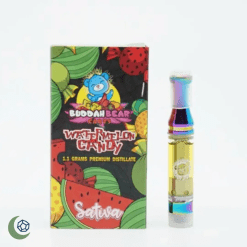 Buy Buddah Bear Watermelon Candy Vape Cartridge – Lab-Tested 1.1g THC with Moonrock online shop Branding