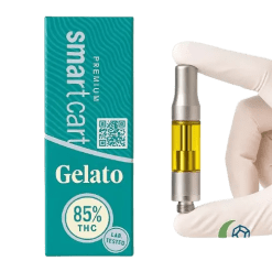 Buy Smart Cart Gelato Online – 85% THC Vape Cartridge – Lab Tested