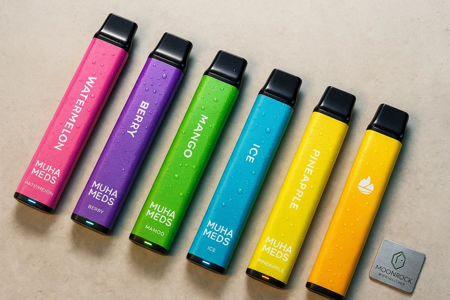 premium muha disposable vapes flavor lineup - Moonrock Online Shop